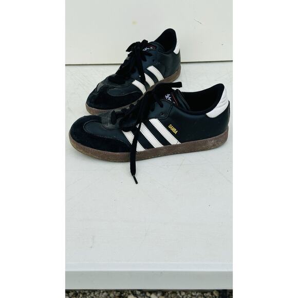 Youth Adidas Samba Classic Size 5.5 038516 Brown Bottoms EUC Soccer OG Color - Picture 4 of 10